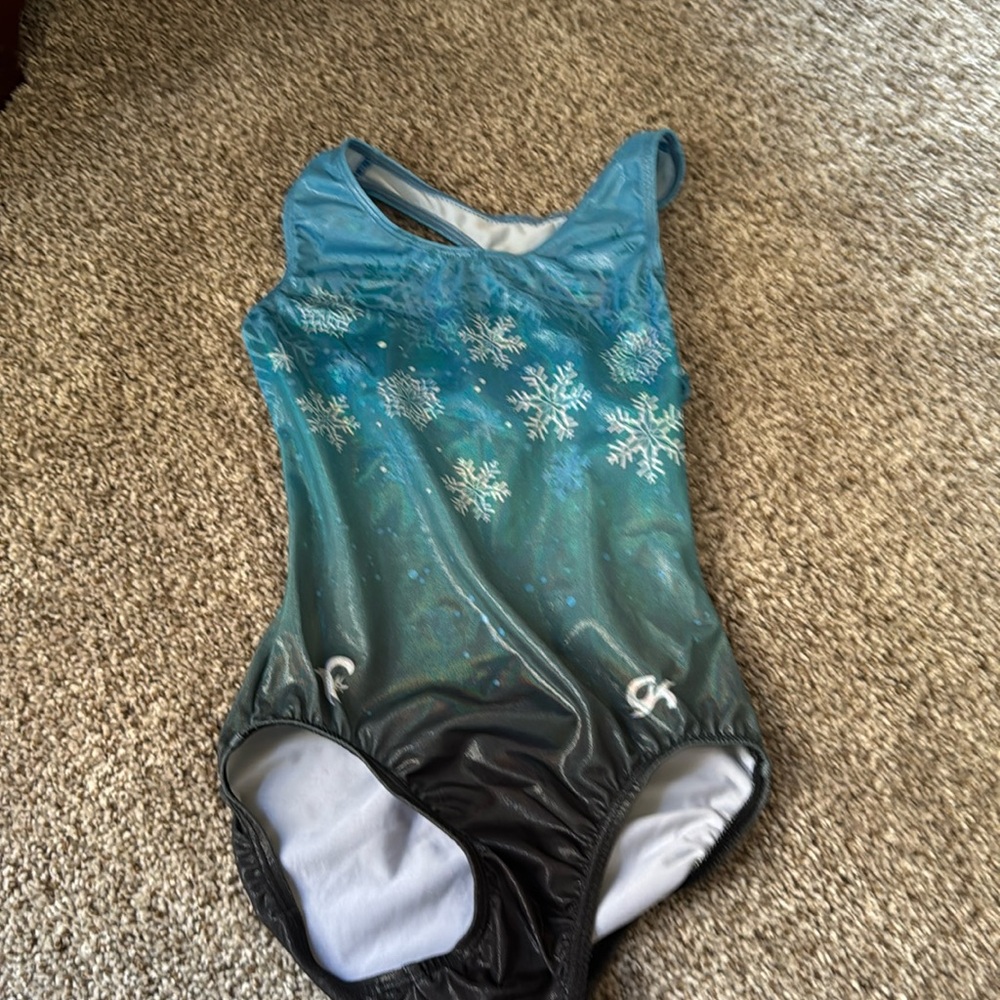 GK snowflake leotard